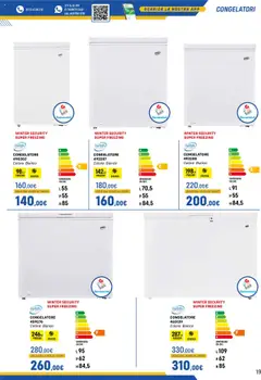 Volantino Orizzonte del 09.05.2025 | Pagina: 19 | Prodotti: Freezer, Congelatore