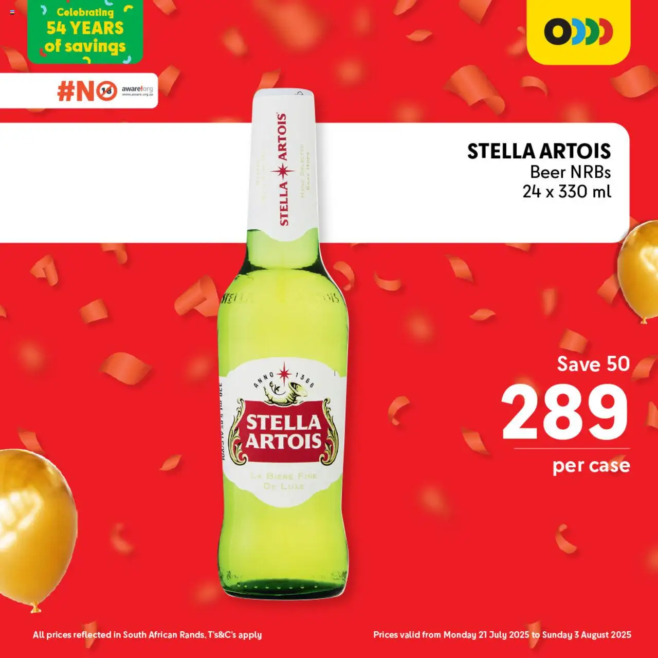 Makro Birthday Price-Drop Liquor │ valid from 21.07.2025 | Page: 6 | Products: Case, Beer