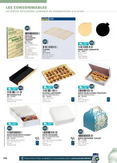 METRO - Prévisualisation de METRO - Boulanger Pâtissiers valide à partir de 08.02.2026 | Page: 128 | Produits: Plateau, Livre