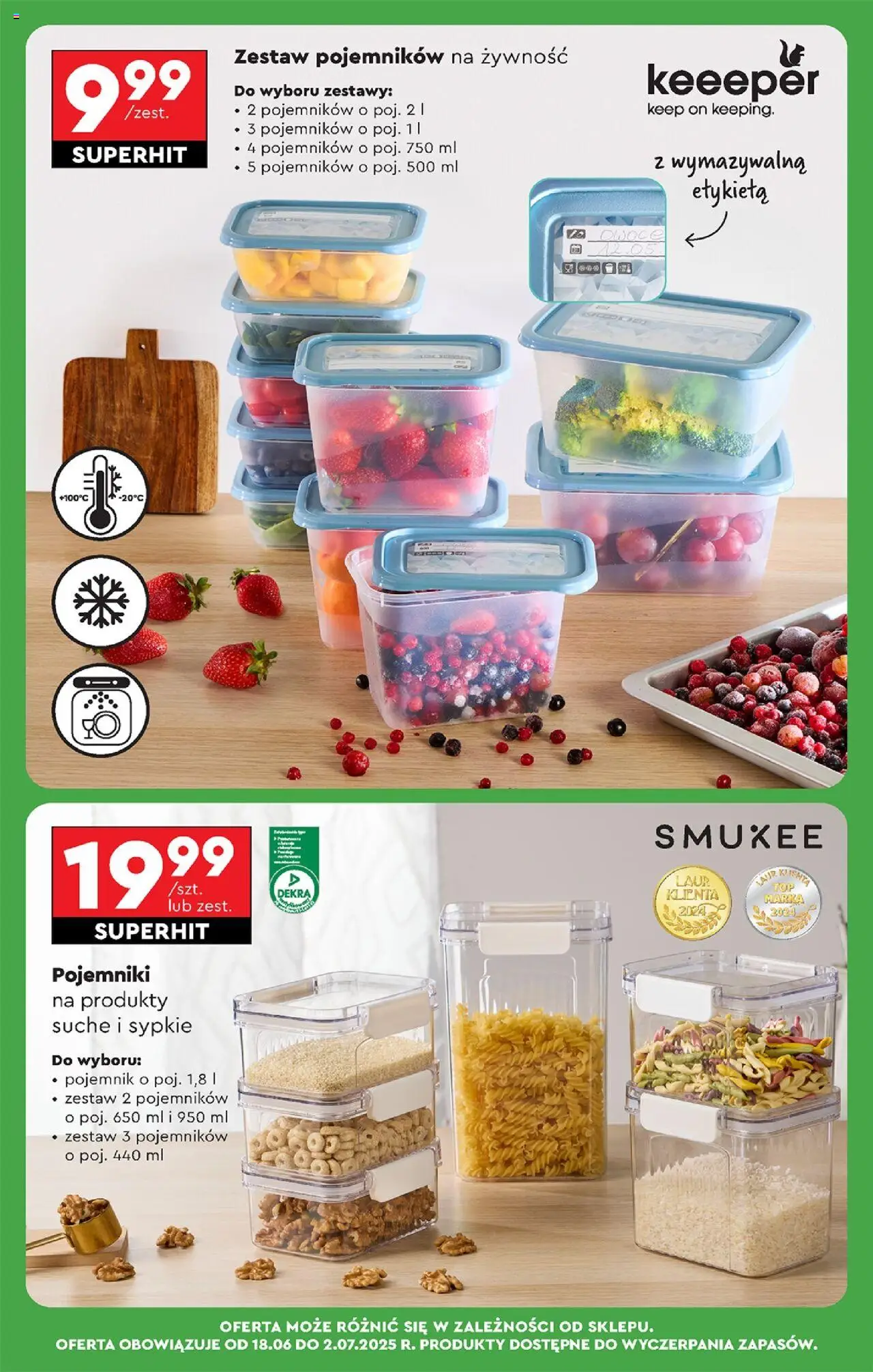 Biedronka gazetka - Oferta W tym tygodniu od 18.06.2025 | Strona: 73 | Produkty: Owoce