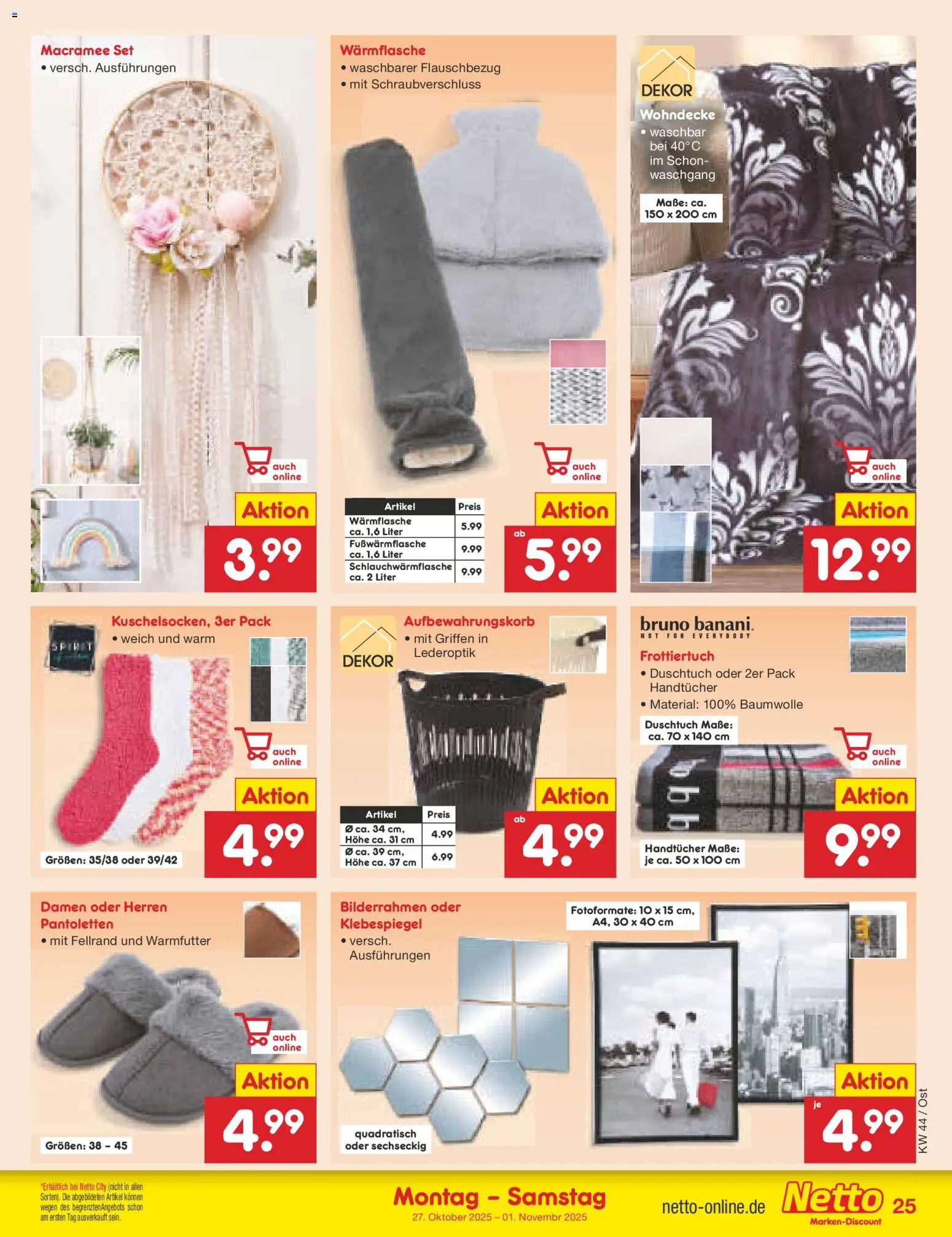 Netto Marken-Discount Prospekt 	 – gültig ab 27.10.2025 | Seite: 27 | Produkte: Bilderrahmen