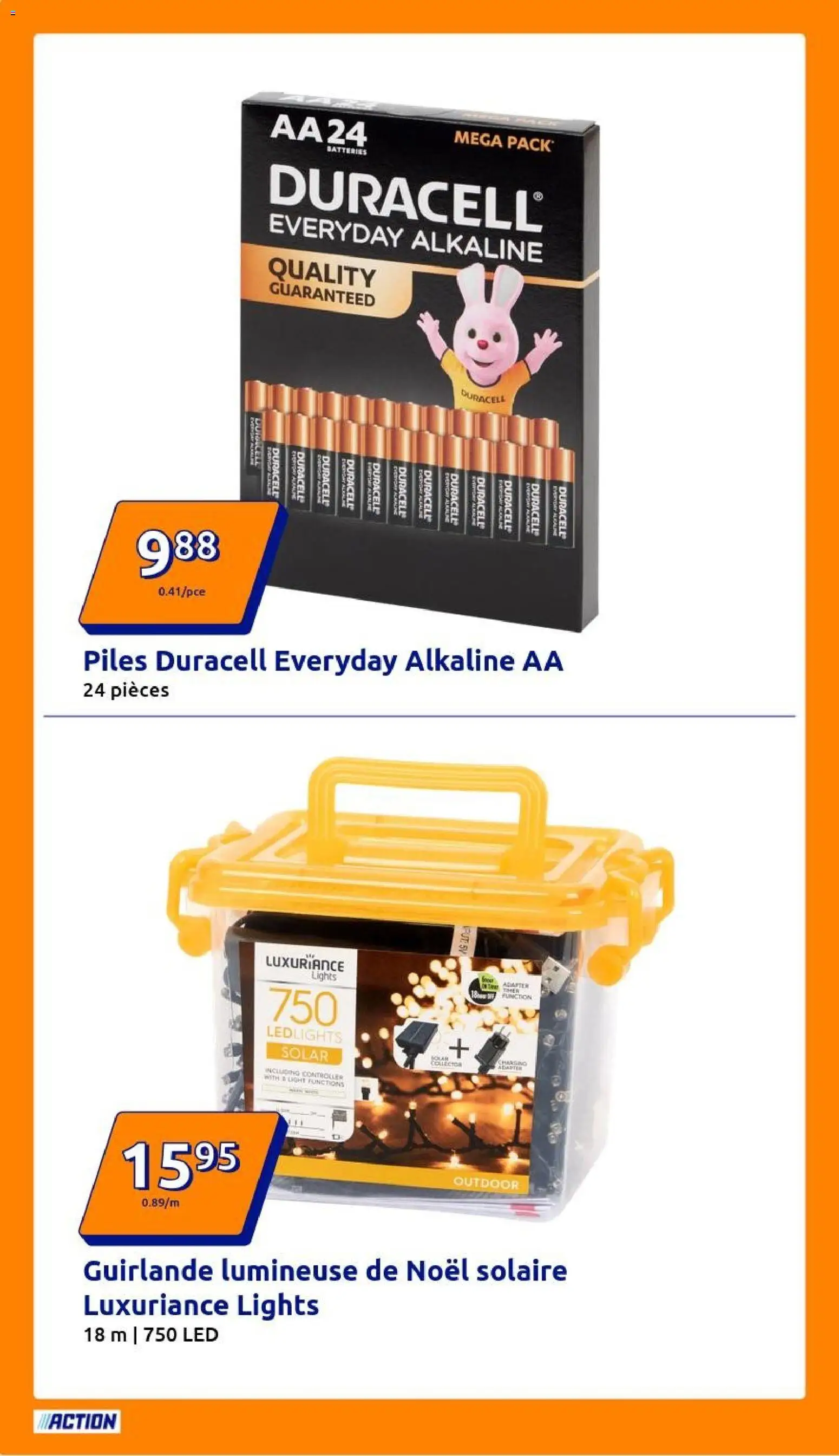 {H1} | Page: 12 | Produits: Guirlande lumineuse, Piles