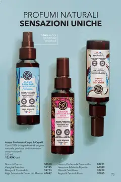 Anteprima del volantino Yves Rocher Catalogo Beauty Days valido a partire dal 30.12.2025 | Pagina: 73