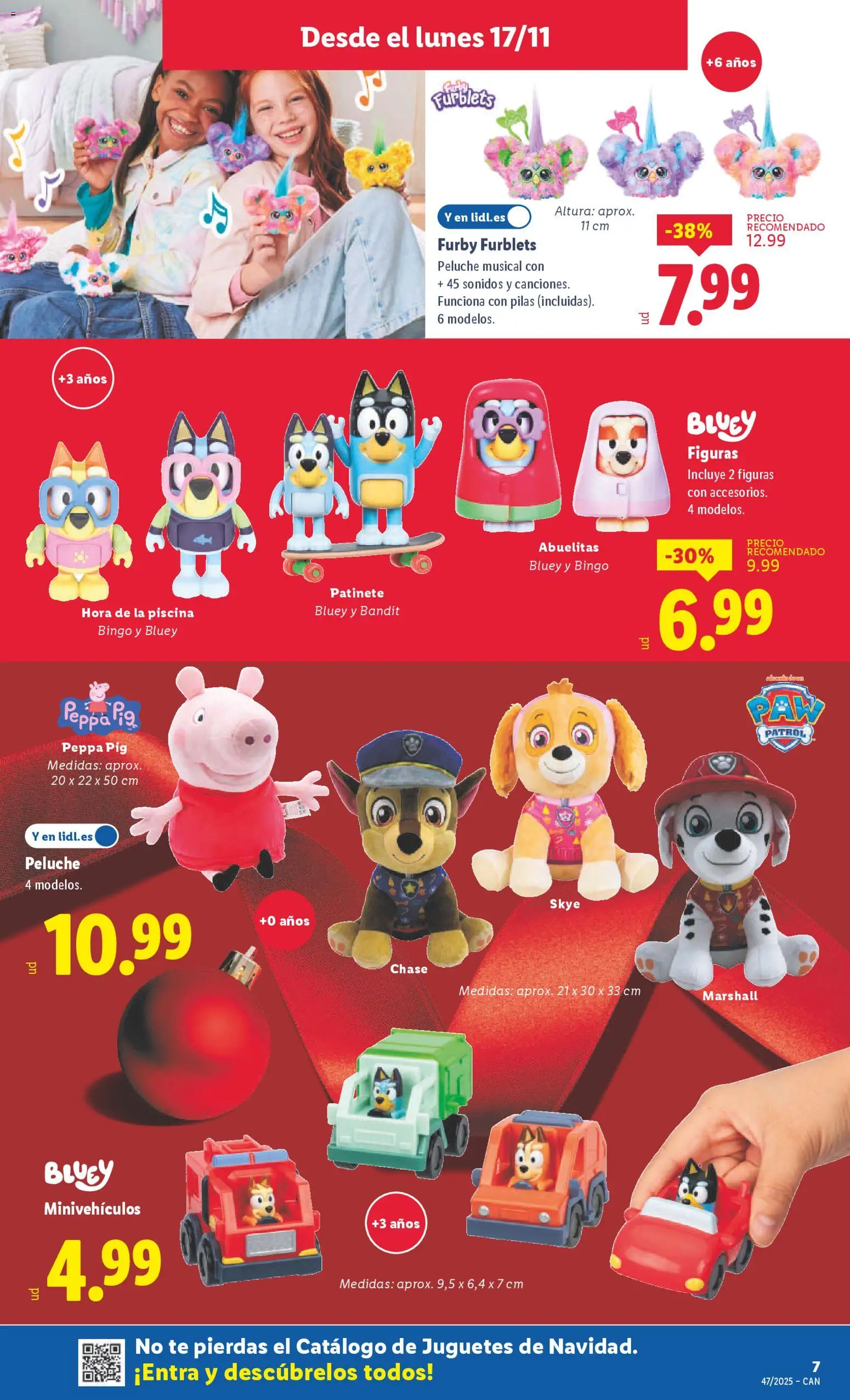 Lidl - Canarias  │ válido desde el 17.11.2025 | Página: 7 | Productos: Patinete, Té, Juguetes