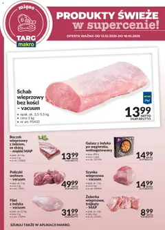 Pogląd oferty "Makro Gazetka - Produkty świeże w supercenie" - ważna od 13.10.2025