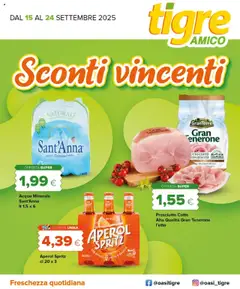 Anteprima del volantino Tigre Amico Pescara catalogo valido a partire dal 15.09.2025