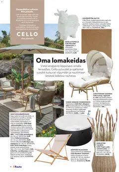 K-Rauta-mainoslehti voimassa 01.04.2026 alkaen | Sivu: 46 | Tuotteet: Lepotuoli, Rahi, Kansituoli, Matto