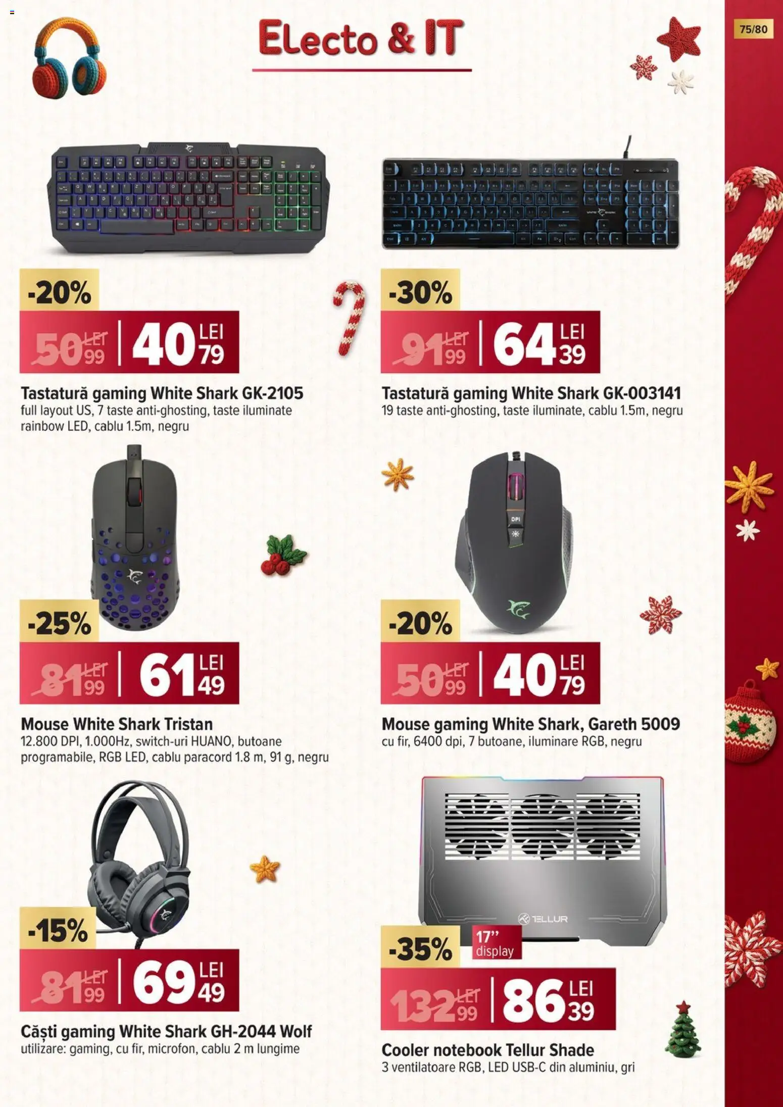 Noul catalog Carrefour – valabil de la 05.11.2025 | Pagină: 75 | Produse: Notebook, Mouse, Căști, Babak