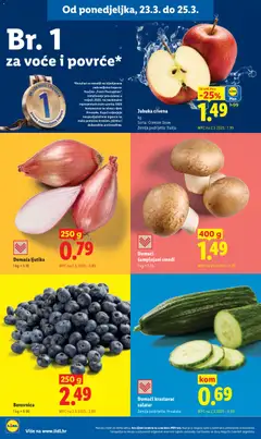 Katalog Lidl - Pregled kataloga iz trgovine Lidl, vrijedi od 23.03.2026 | Stranica: 2