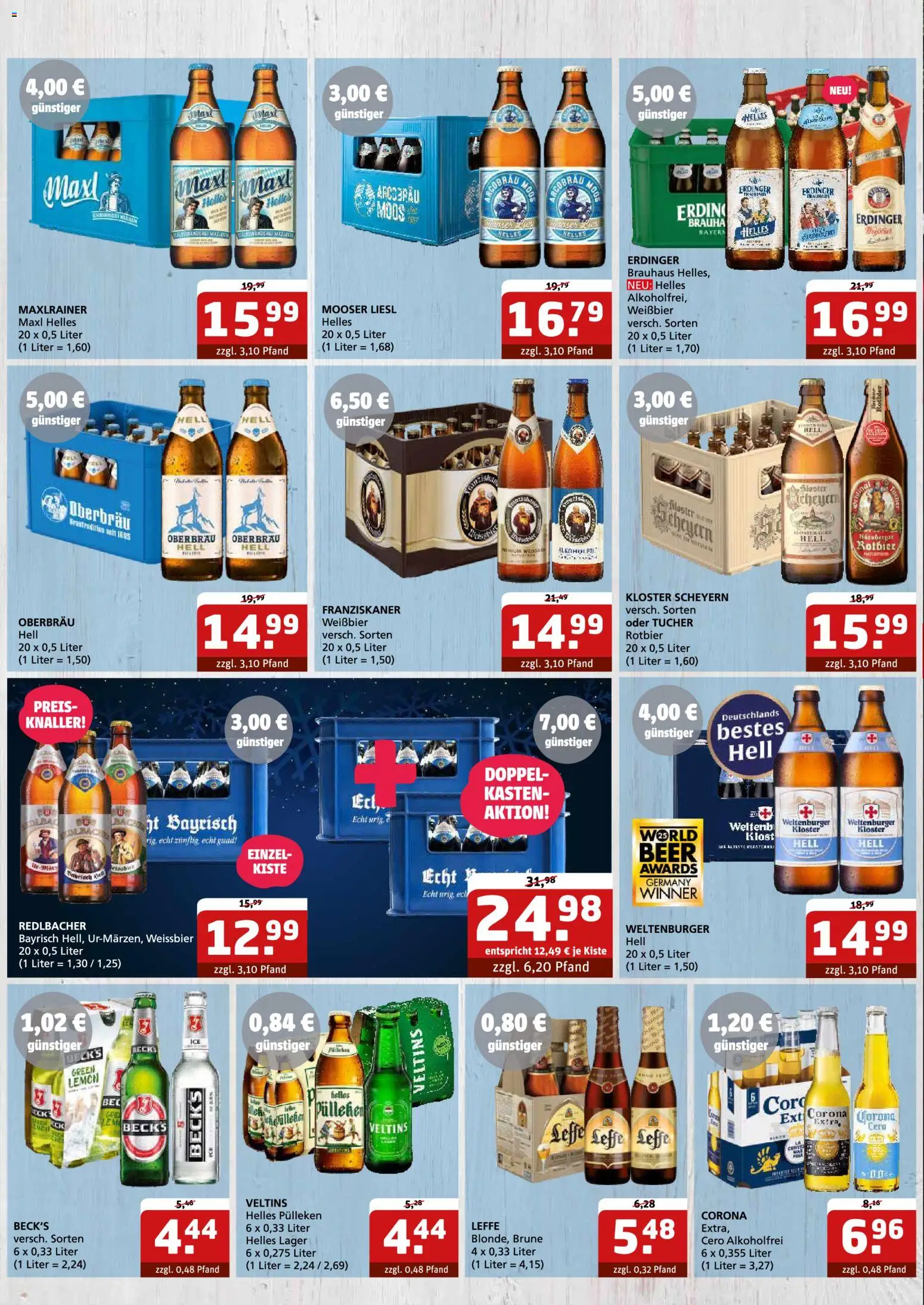 Getränke Quelle Prospekt – gültig ab 24.11.2025 | Seite: 3 | Produkte: Helles pulleken, Erdinger, Weißbier, Veltins