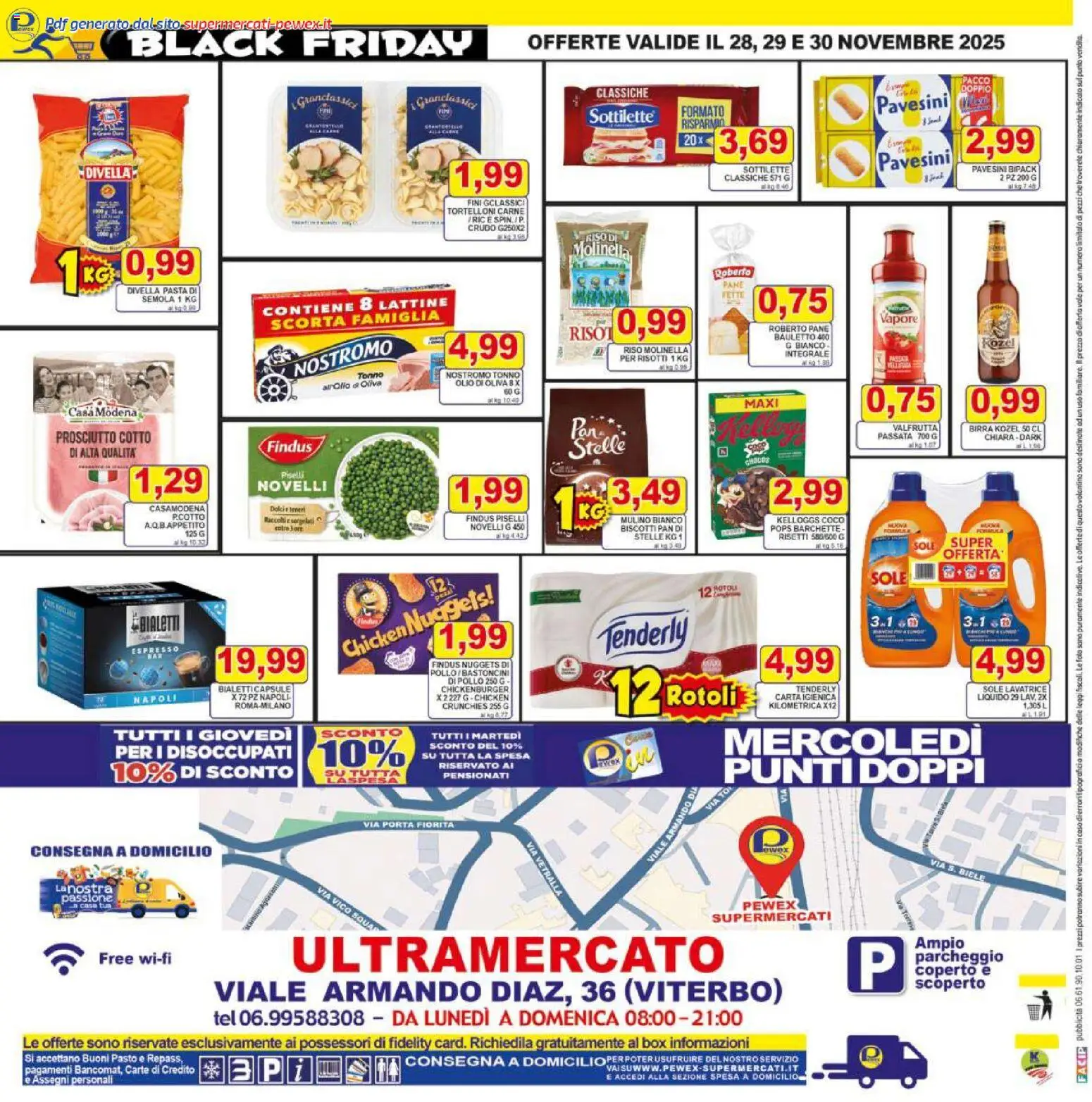 Volantino Pewex del 27.11.2025 | Pagina: 24 | Prodotti: Riso, Tè, Olio, Tonno