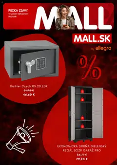 MALL.sk leták │ platný od 08.08.2025 | Strana: 5 | Produkty: Regál, Skriňa