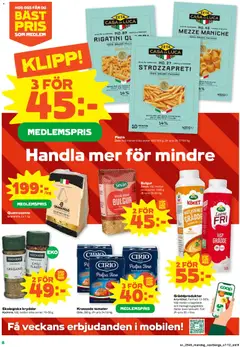 Coop Forum - erbjudanden - Förhandsvisning av reklamblad från butik Coop Forum aktuell från 03.11.2025 | Sida: 8