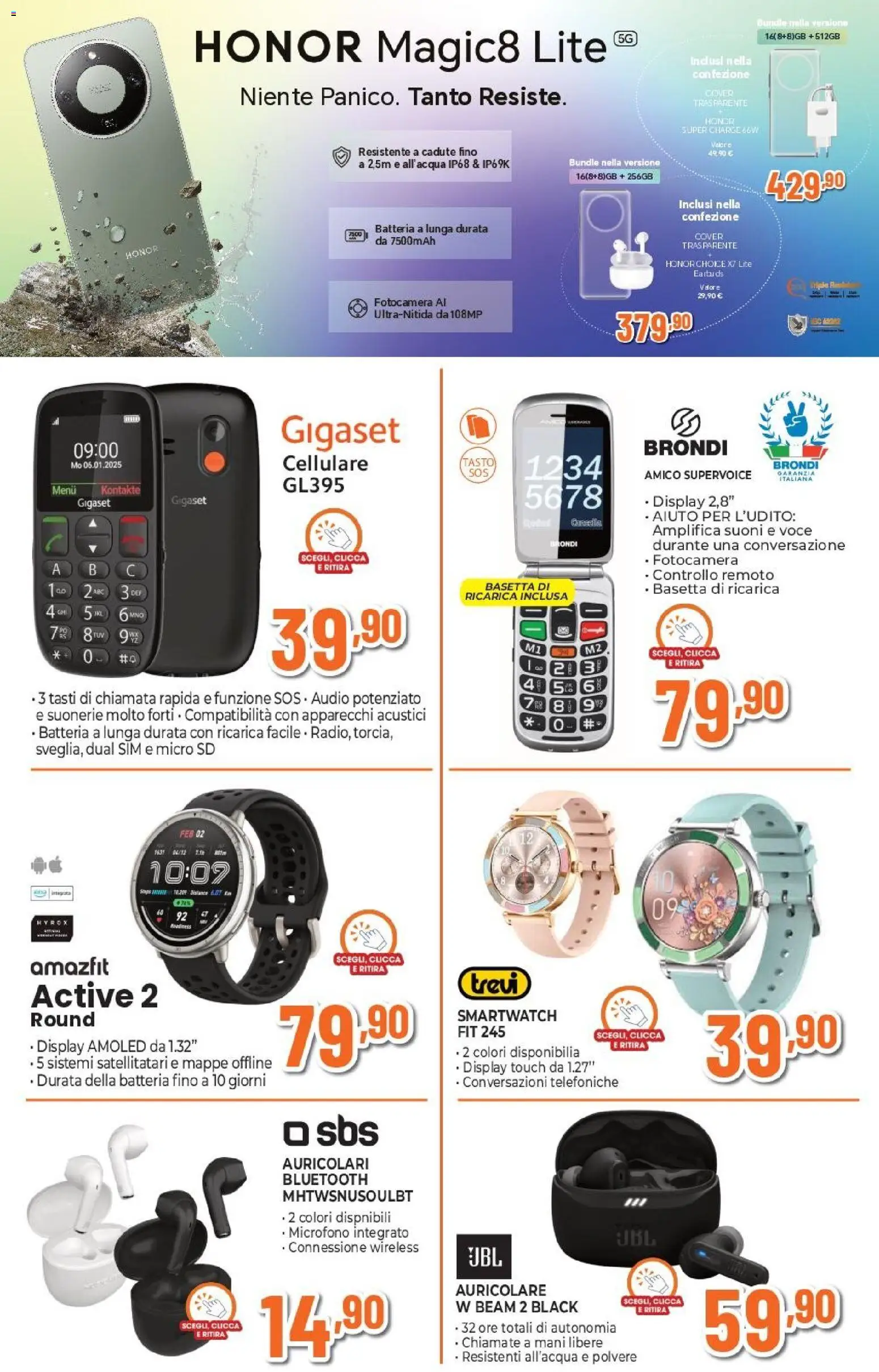 Volantino Expert del 26.02.2026 | Pagina: 4 | Prodotti: Cellulare, Audio, Microfono, Smartwatch