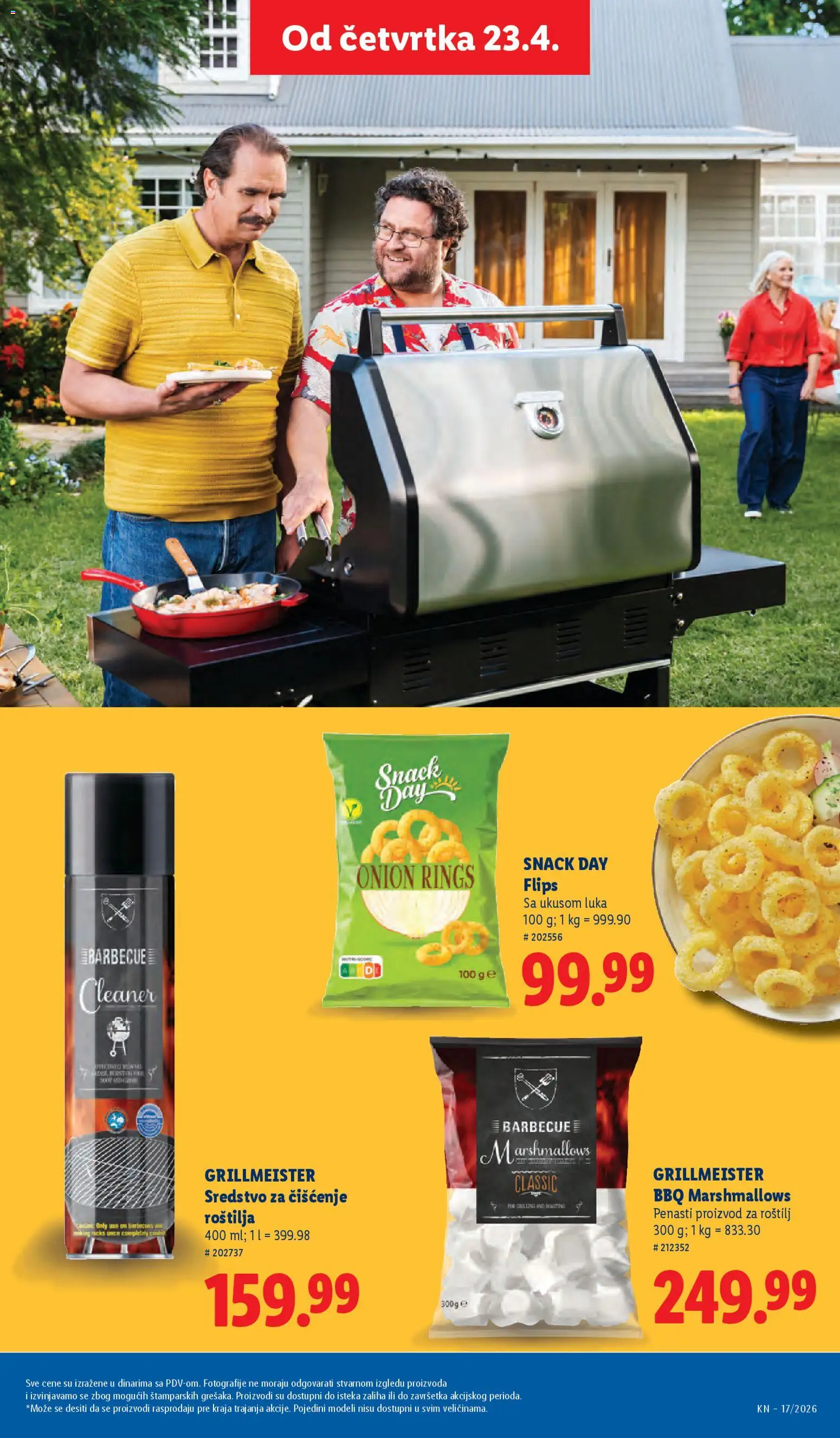 Lidl katalog - važi od 23.04.2026 | Strana: 59 | Proizvode: So, Roštilj
