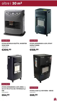 Anteprima del volantino Brico Center Riscaldamento catalogo valido a partire dal 01.10.2025 | Pagina: 33 | Prodotti: Stufa, Stufa a gas
