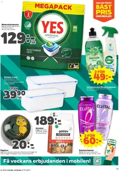 Coop Forum erbjudanden - Förhandsvisning av reklamblad från butik Coop Forum aktuell från 23.03.2026 | Sida: 11 | Produkter: Diskmedel, Hundmat