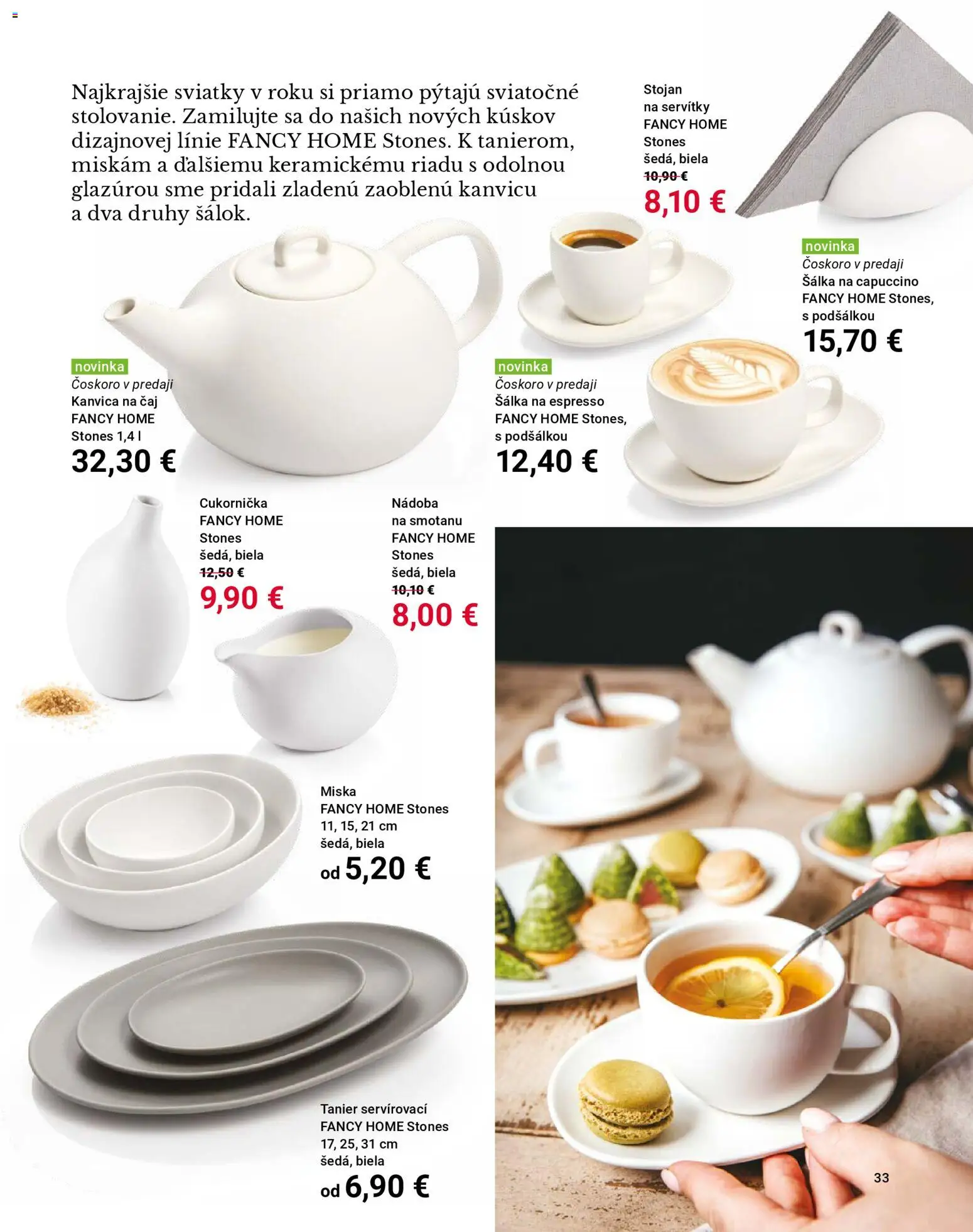 Nové TESCOMA akcie – leták je platný od 01.11.2025 | Strana: 33 | Produkty: Kanvica, Čaj