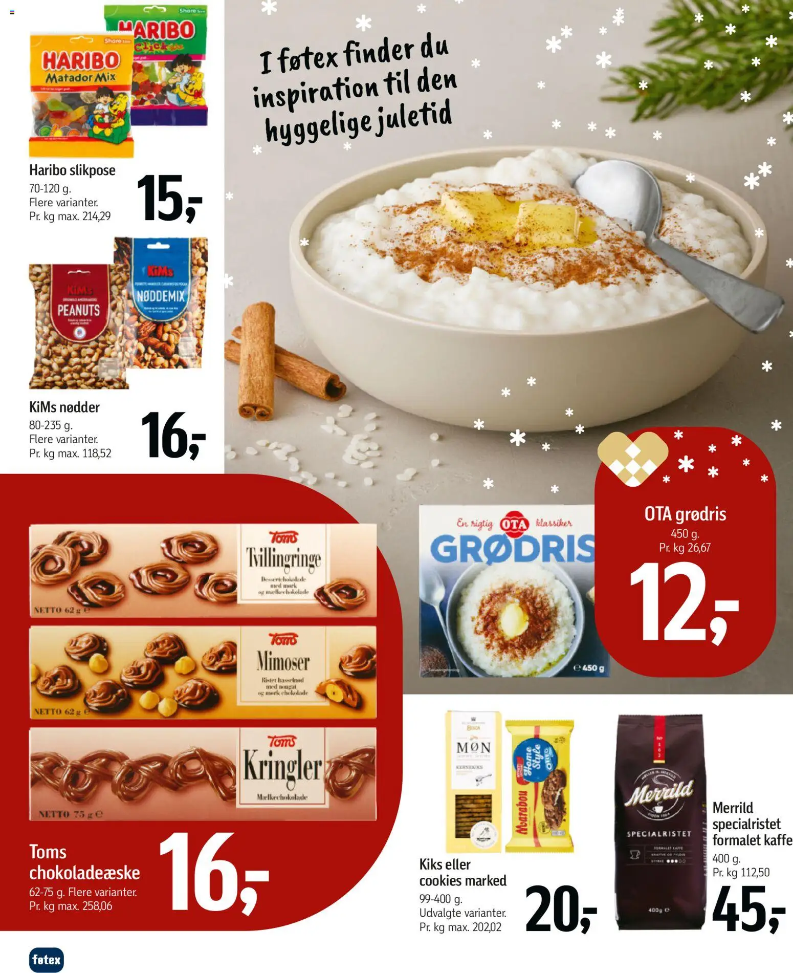 Føtex tilbudsavis – gyldig fra 19.12.2025 | Side: 24 | Produkter: Nødder, Cookies, Peanuts, Nougat
