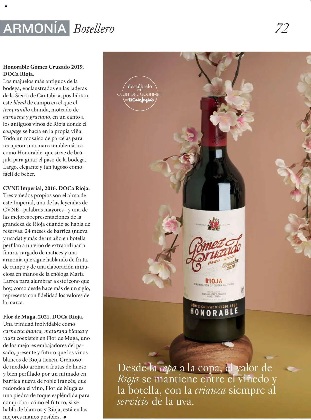 El Corte Inglés ofertas │ válido desde el 01.04.2025 | Página: 72 | Productos: Vino