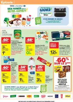 Carrefour - Prévisualisation de Carrefour catalogue semaine 45 valide à partir de 04.11.2025 | Page: 40 | Produits: Chocapic, Vittel, Guigoz, Tomates