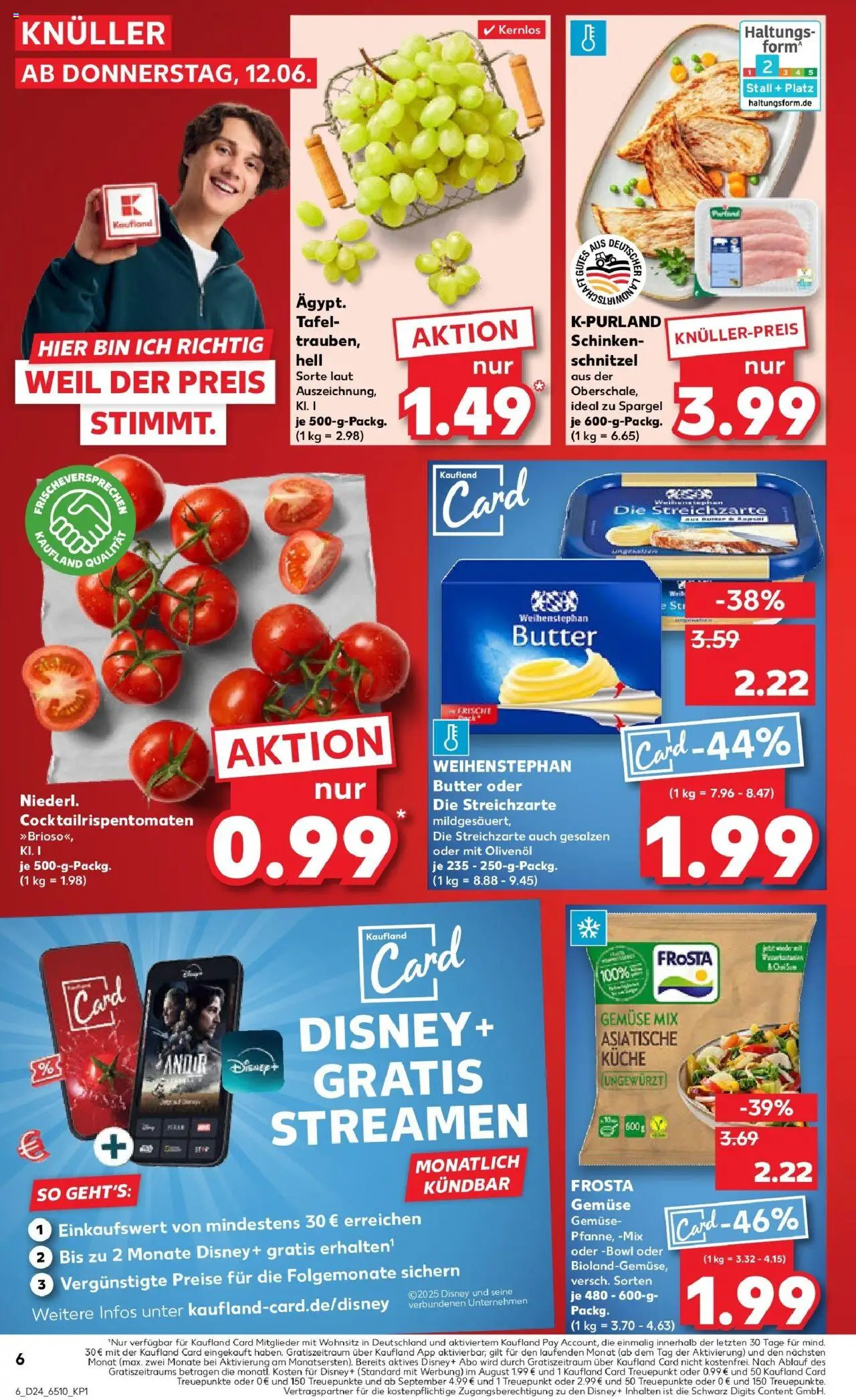 Kaufland prospekt Erkelenz	 - gültig ab dem 16.06.2025 | Seite: 21 | Produkte: Olivenol, Spargel, Weihenstephan butter, Frosta