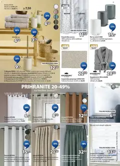 JYSK katalog akcije – veljaven od 21.01.2026 | Stran: 11 | Izdelki: Kopalniška zavesa, Zavese, Kos, Koš za smeti