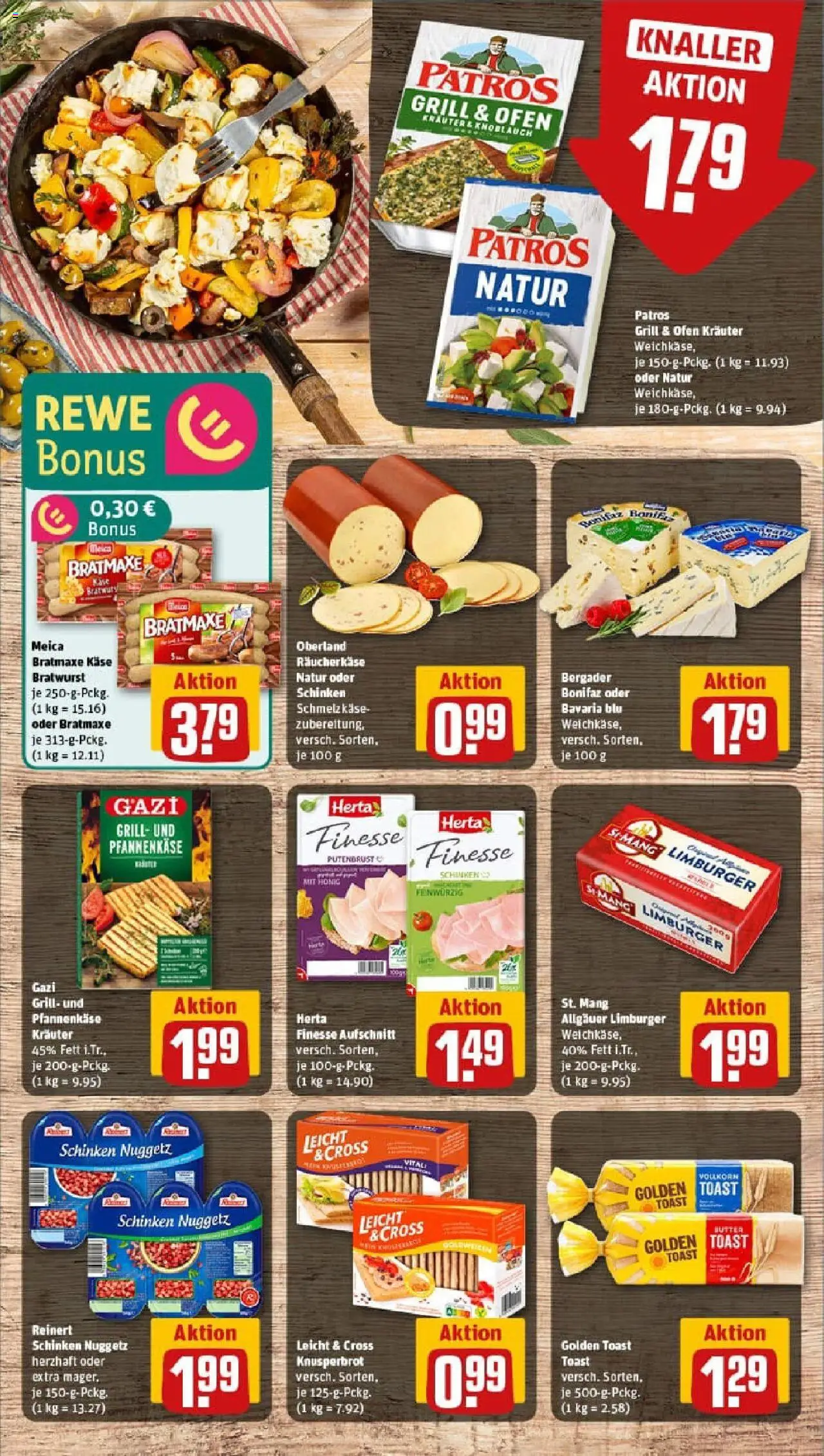 Rewe prospekt Bonn / Kessenich	 - gültig ab dem 14.07.2025 | Seite: 7 | Produkte: Ofen, Toast, Meica, Knoblauch