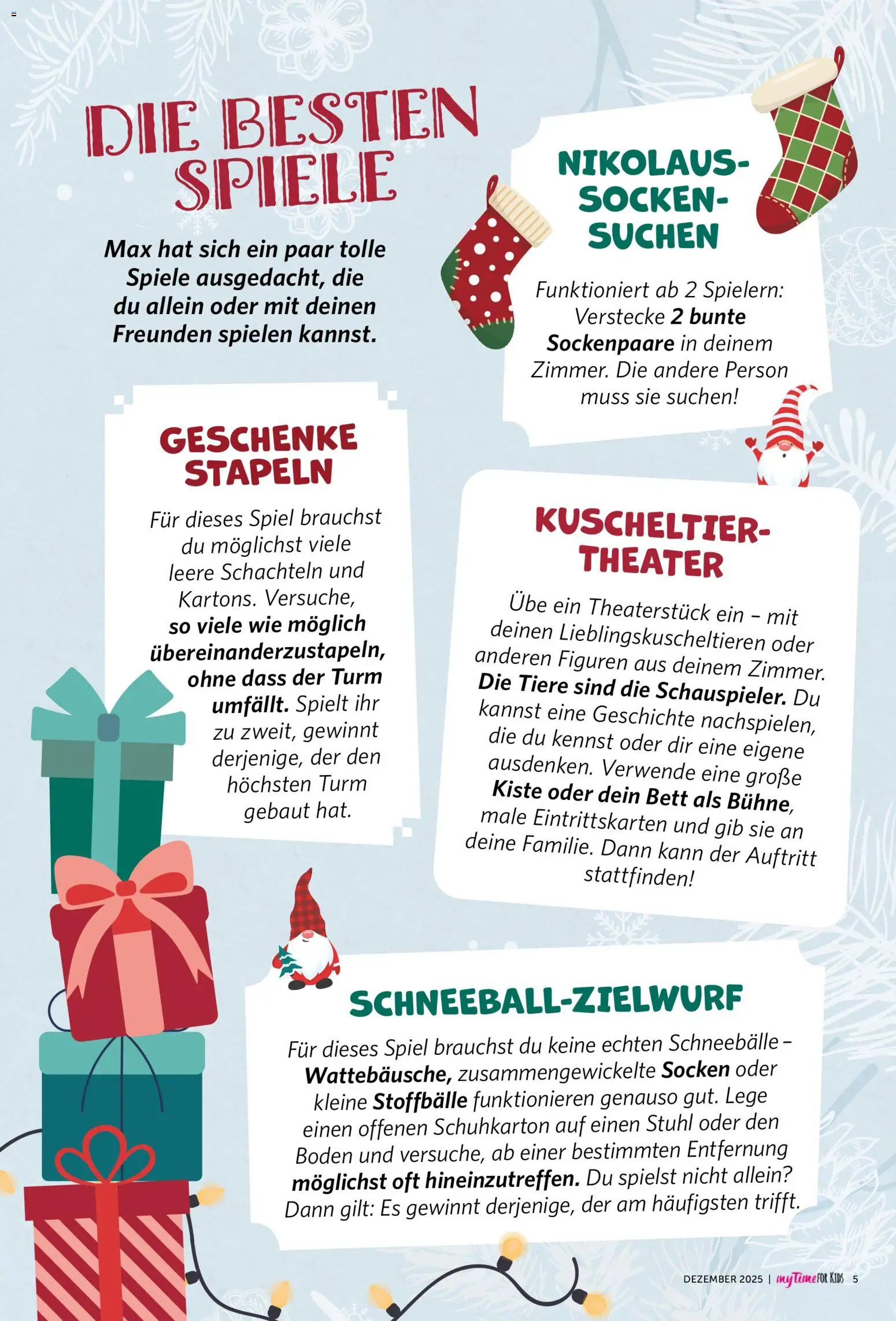 Famila Nordwest  myTime Dezember 2025 – gültig ab 01.12.2025 | Seite: 103 | Produkte: Spiel, Bett, Stuhl, Socken
