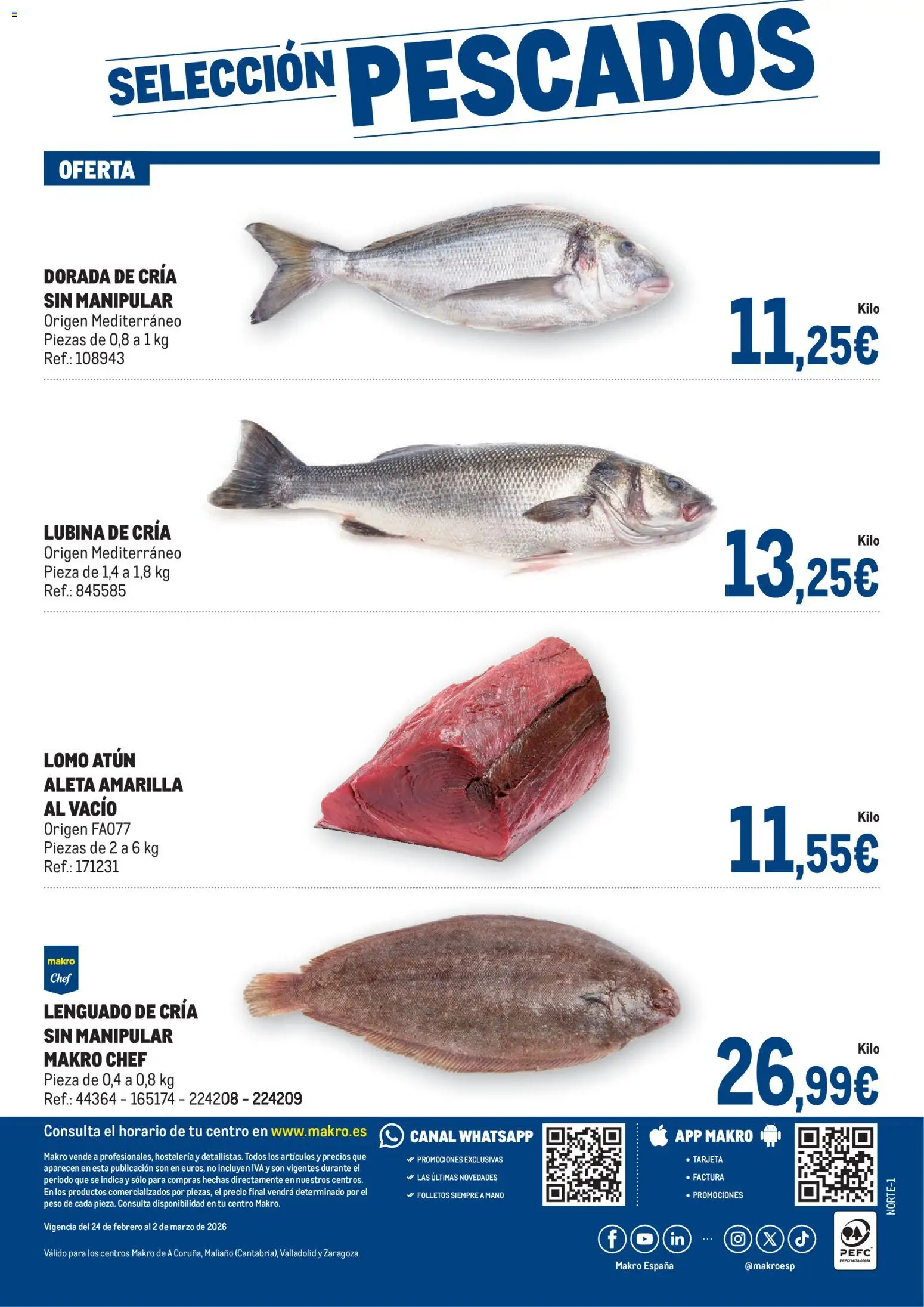 Makro - Fresco Norte │ válido desde el 24.02.2026 | Página: 4 | Productos: Peso