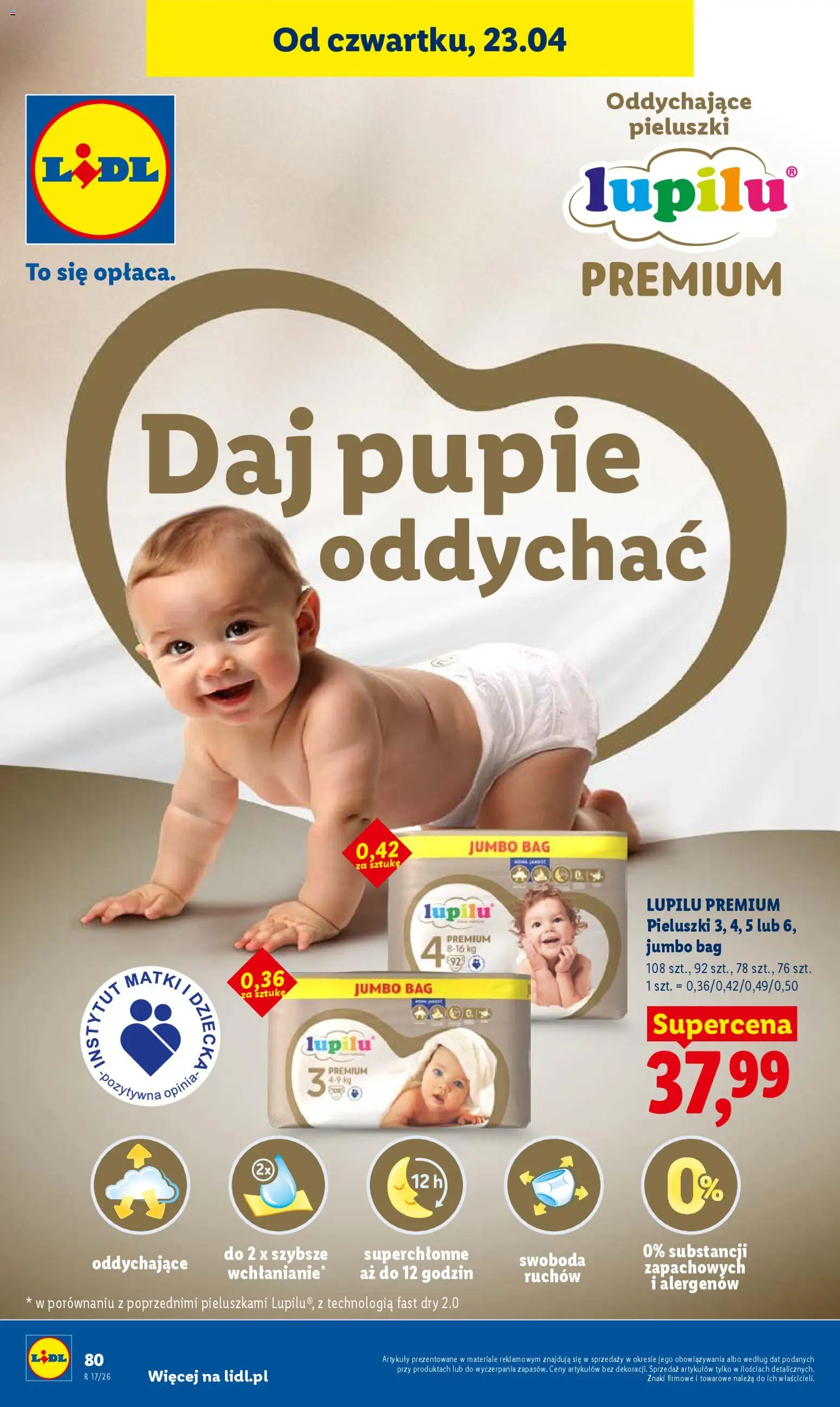 Lidl Polsko leták od 23.04.2026 | Strana: 80