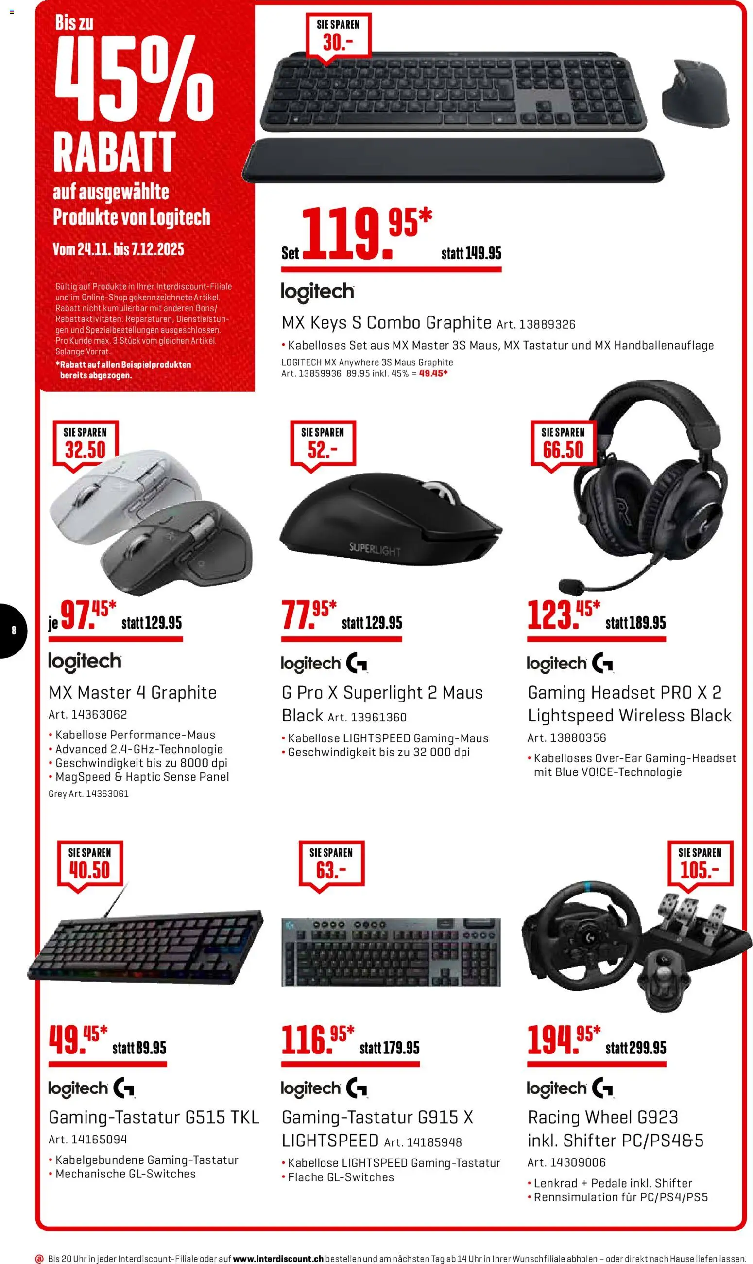 Interdiscount Aktionen – gültig ab 01.12.2025 | Seite: 8