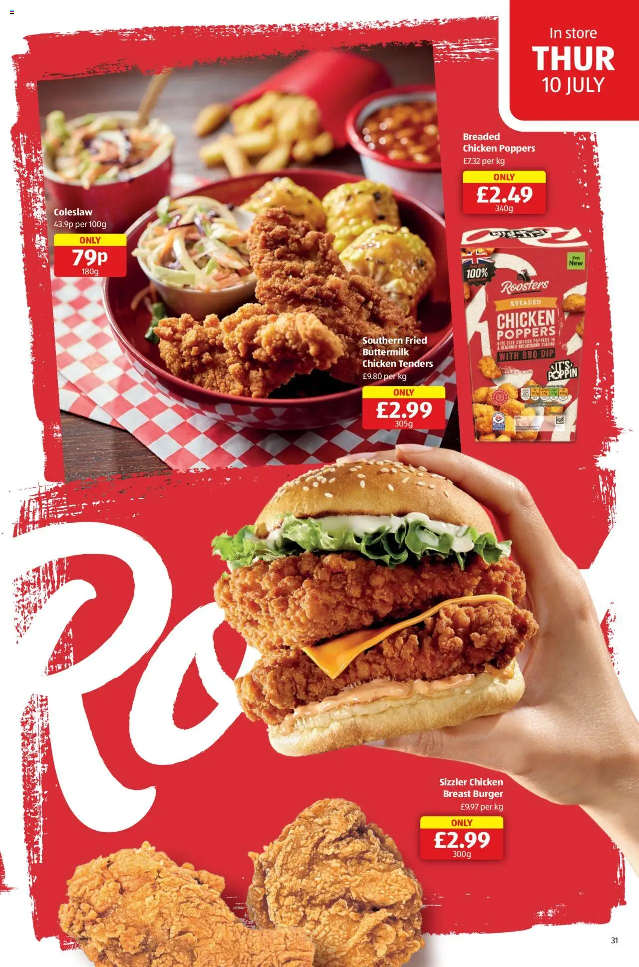  | Page: 31 | Products: Chicken, Burger, Chicken breast
