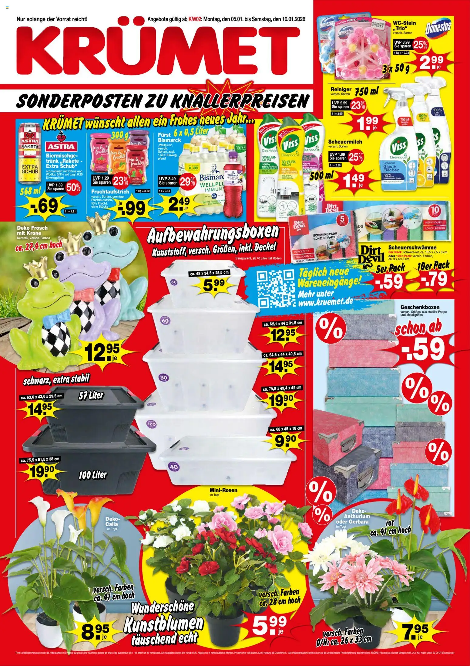 KRÜMET Prospekt – gültig ab 05.01.2026 | Seite: 1 | Produkte: Astra