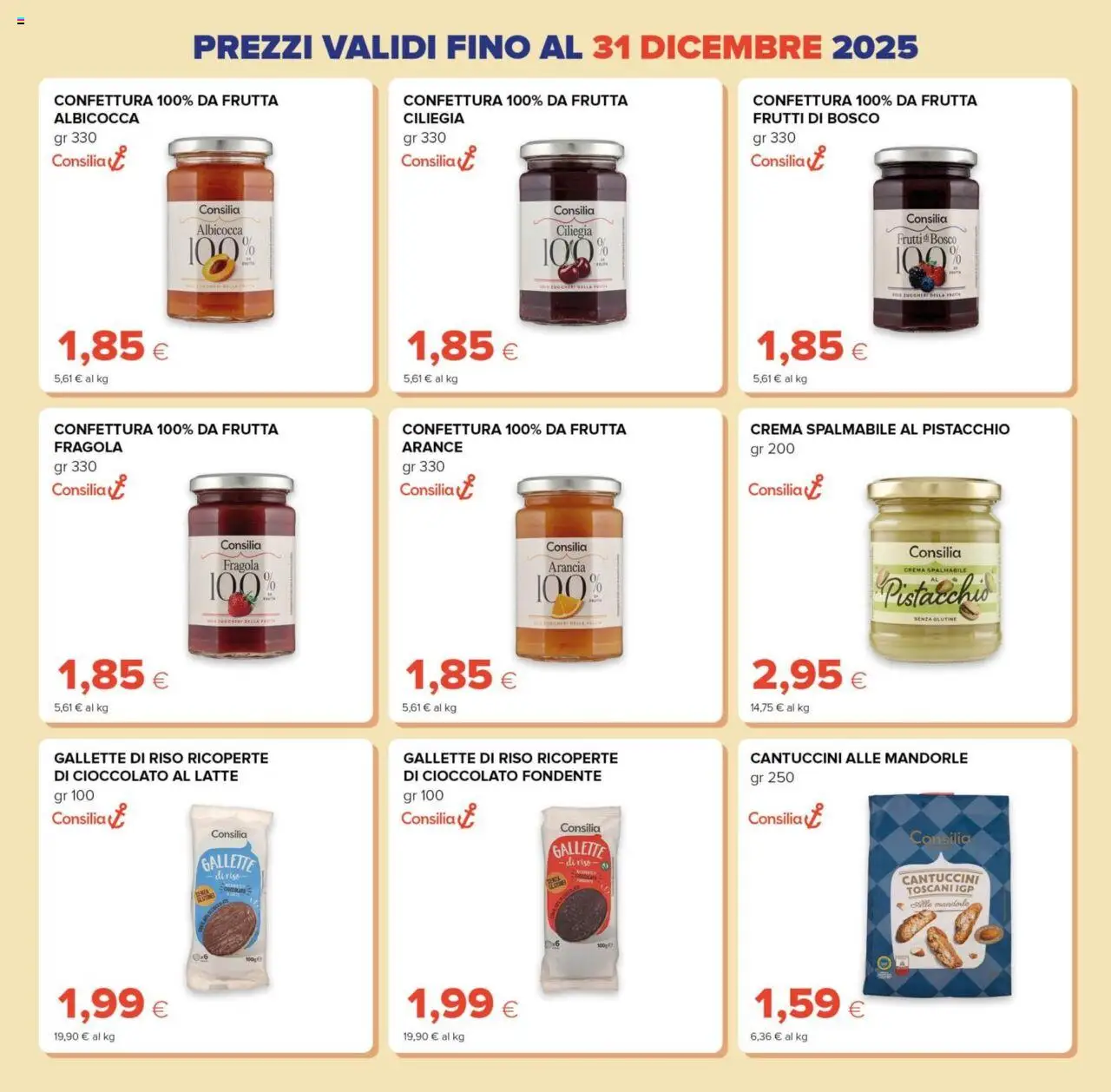 Volantino Oasi del 09.10.2025 | Pagina: 13 | Prodotti: Crema, Riso, Frutta, Latte