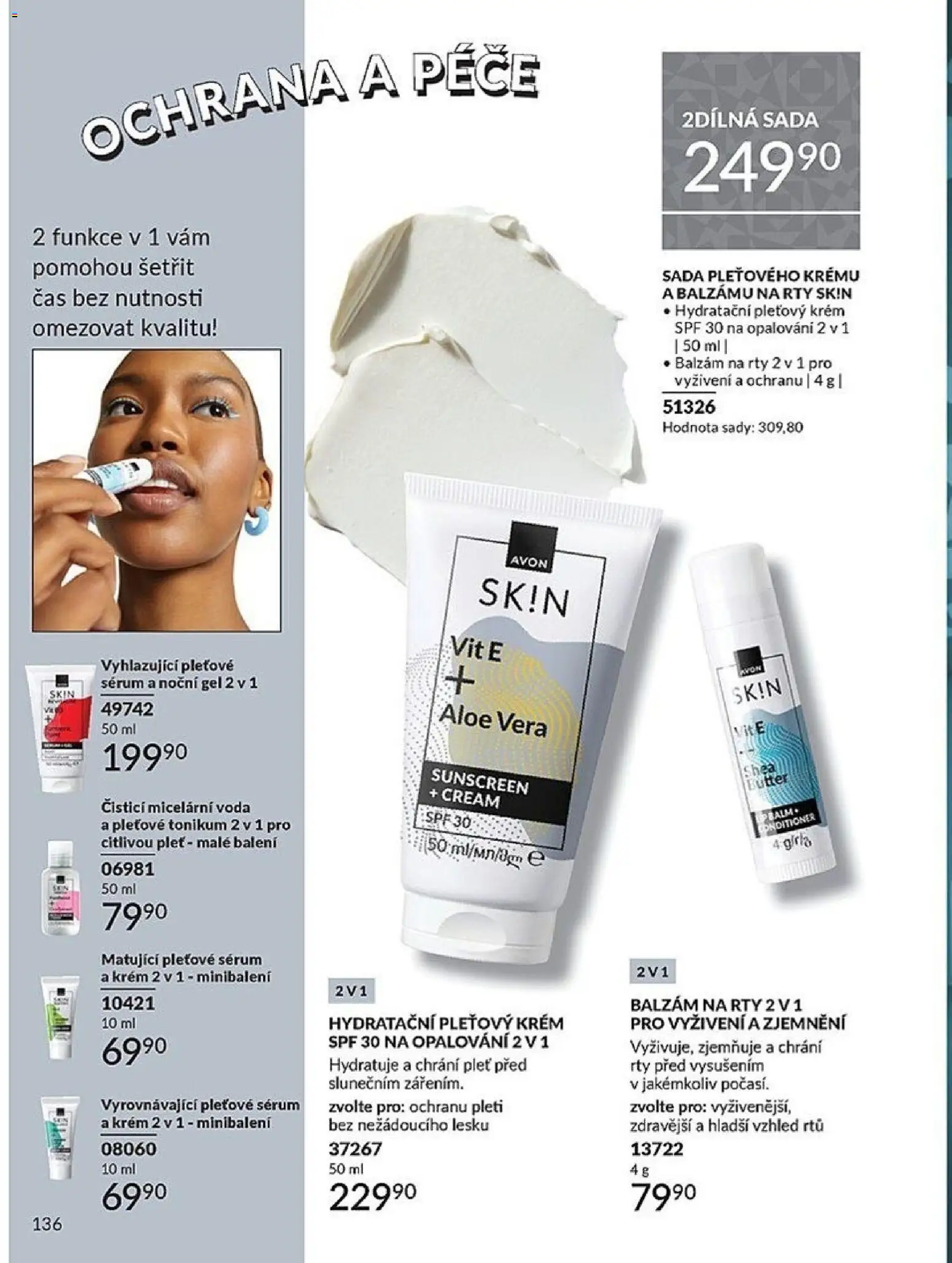 Avon Black Friday od 01.11.2025 | Strana: 136 | Produkty: Voda, Sérum, Balzám na rty, Krém