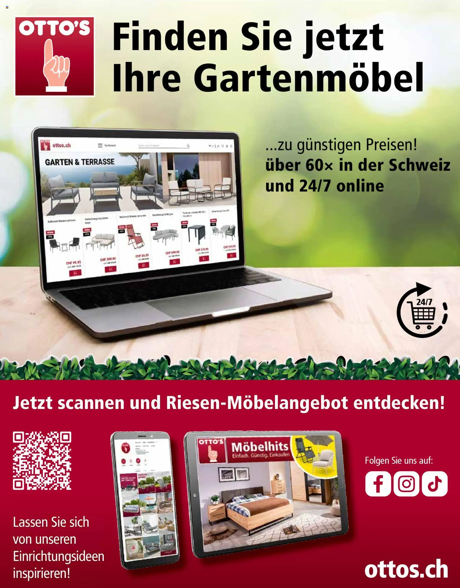 Otto's Aktionen Gartenmöbel – gültig ab 03.03.2026 | Seite: 16 | Produkte: Gartenmöbel