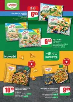 Pogląd oferty "Makaron na patelnię z kurkami Hortex, 450 g" - ważna od 26.11.2025 | Strona: 35