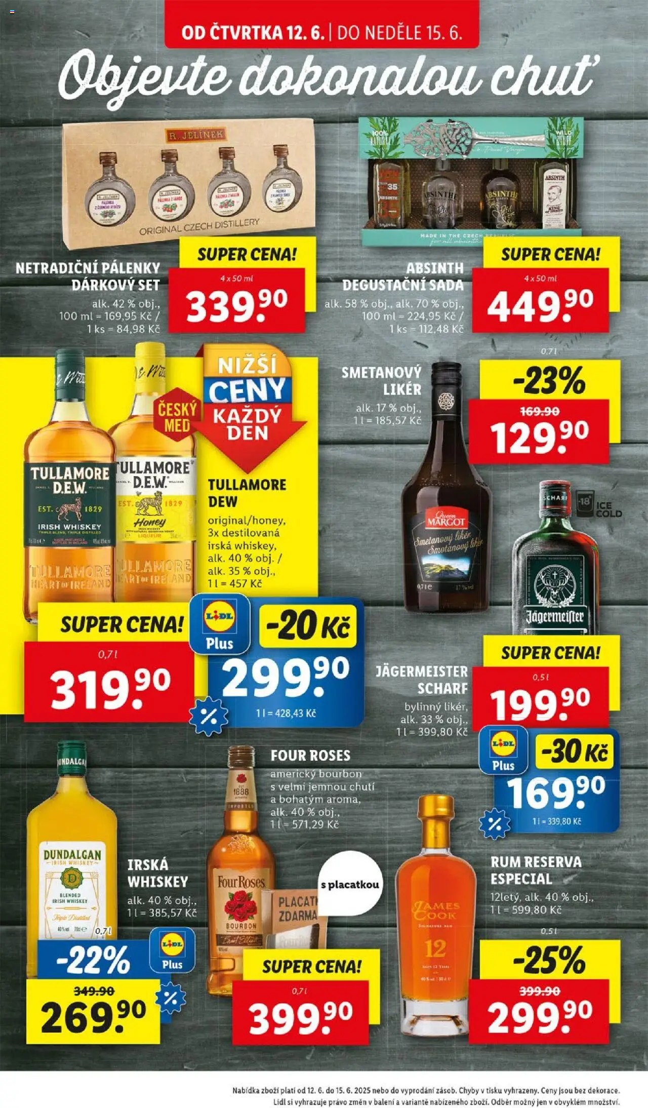 Lidl leták od 12.06.2025 | Strana: 30 | Produkty: Jägermeister, Whiskey, Likér, Jelínek