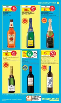 Intermarché - Prévisualisation de AOP CHAMPAGNE BRUT HEIDSIECK & CO MONOPOLE, 75 cl valide à partir de 20.01.2026 | Page: 39 | Produits: Four, Champagne, Crémant, Bourbon