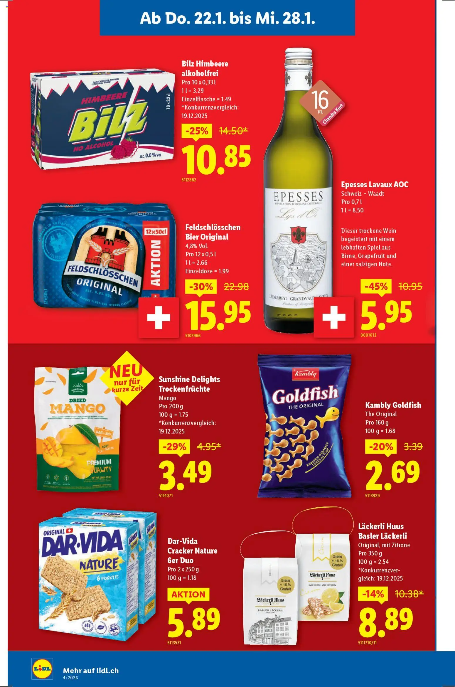 Lidl Aktionen – gültig ab 22.01.2026 | Seite: 12