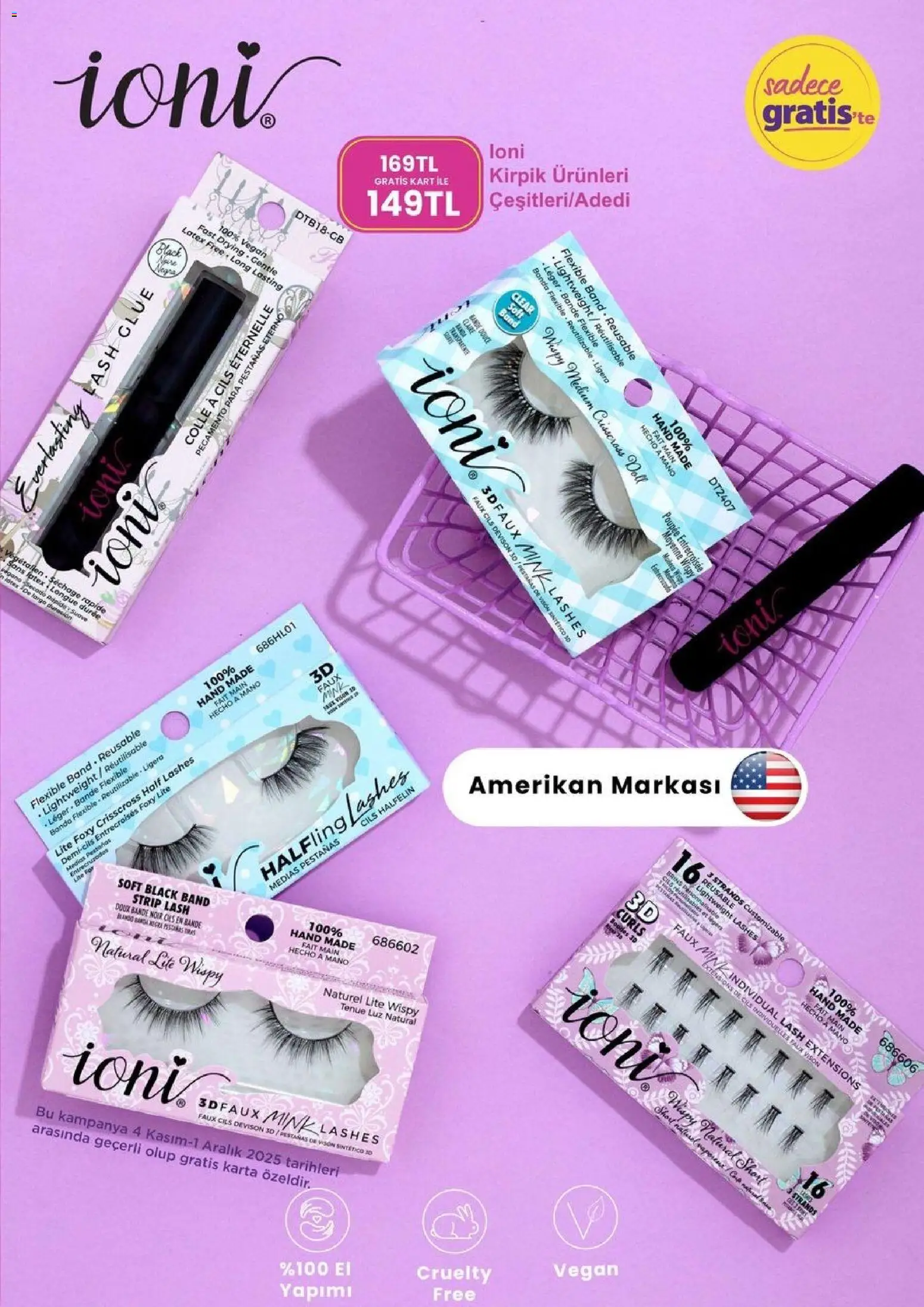 Gratis aktüel ürünler kataloğu yayımlandı! Bu hafta 01 - 30 Kasım 2025 günü Gratis indirimli ürünleri