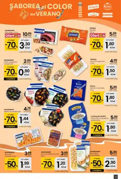 Eroski folleto │ válido desde el 17.07.2025 | Página: 9 | Productos: Aceite, Jugo, Anchoa, Langostino