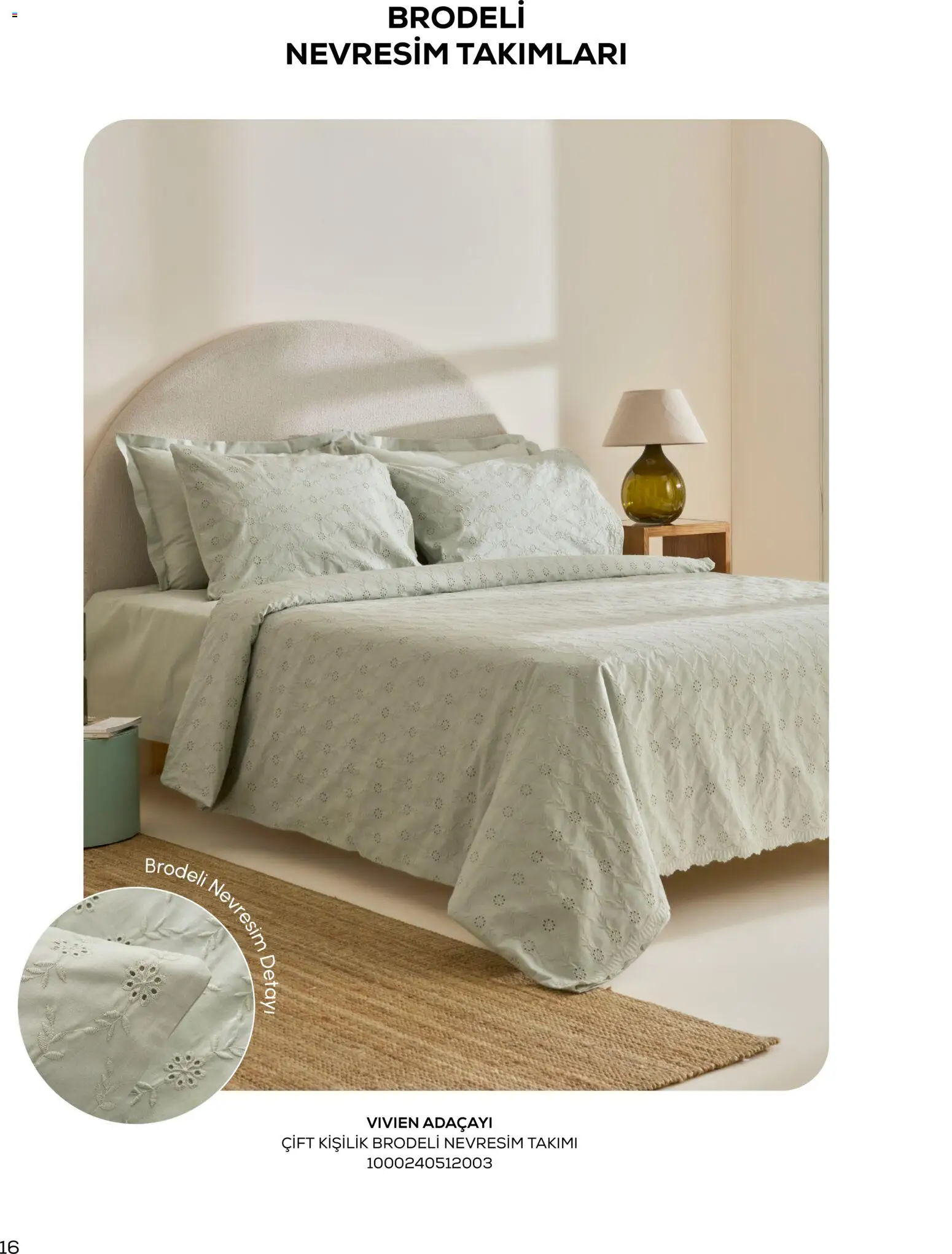 Karaca Home - Katalog Sezonsuz Karaca Home Şıklığı - İlkbahar / Yaz 2026 - 01.03.2026 tarihinden itibaren geçerlidir | Sayfa: 16 | Ürünler: Nevresim, Nevresim takımları