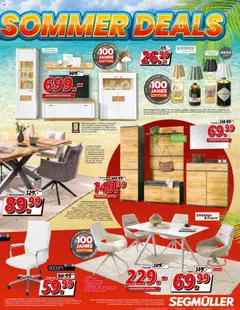 Segmüller Prospekt Sommer - gültig ab dem 25.07.2025 | Seite: 3 | Produkte: Sofa, Stuhl, Spiegel, Creme