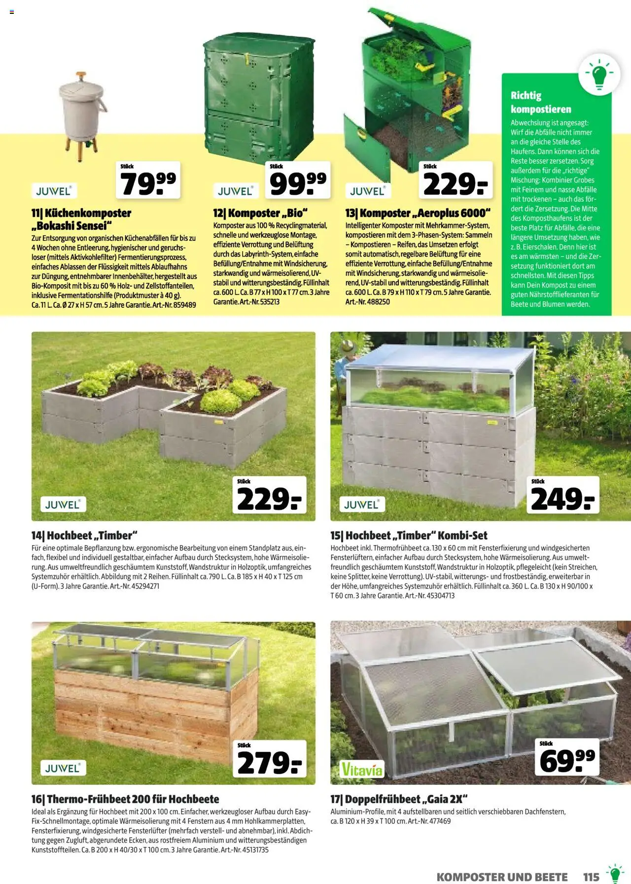 Hagebau Gartenkatalog 2025 gültig ab 05.03.2025 | Seite: 115