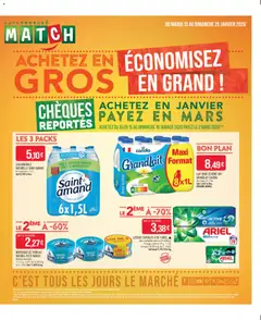 Match Supermarché - Prévisualisation de Match Supermarché catalogue valide à partir de 13.01.2026