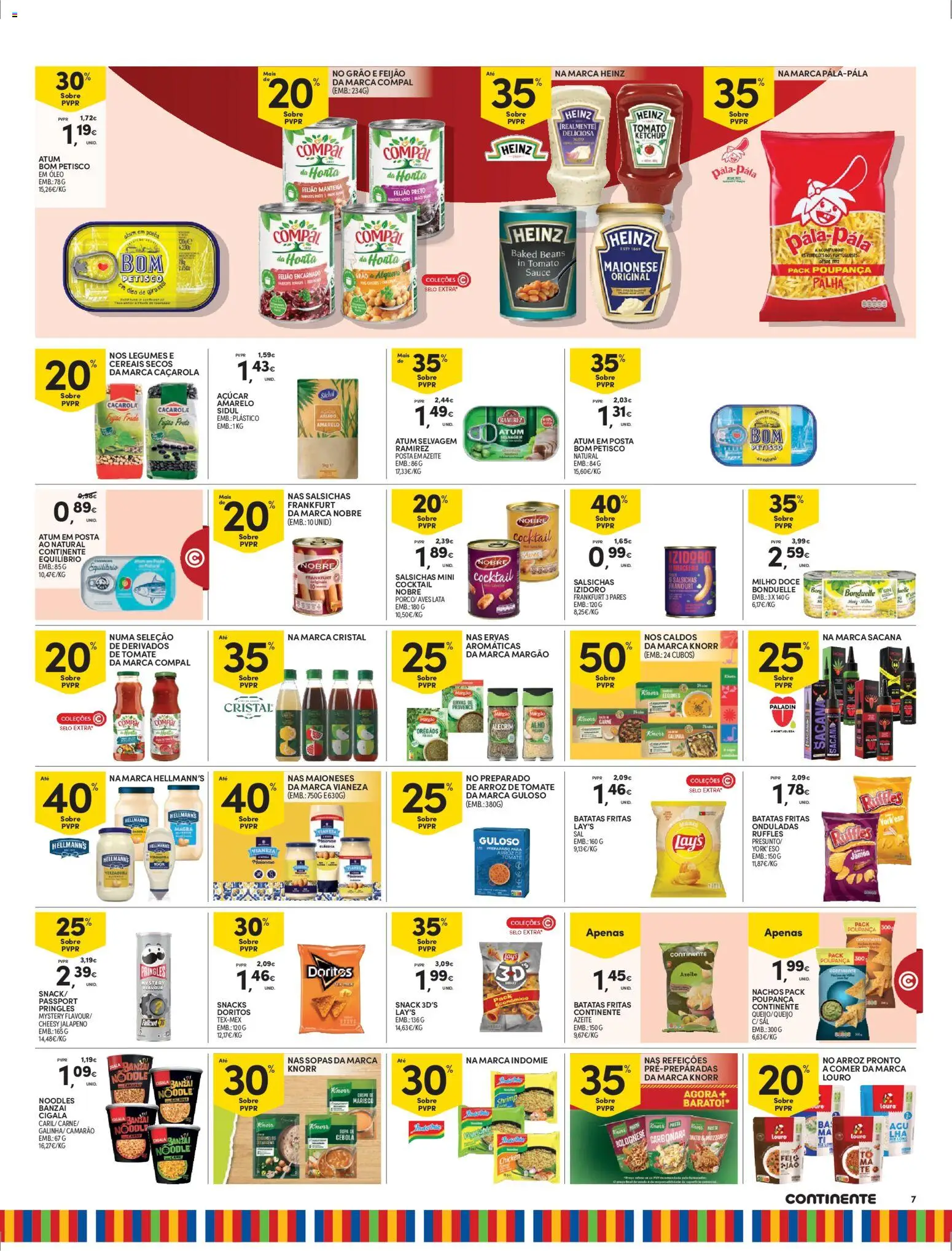 Continente - Madeira │ válido de 17.02.2026 | Página: 7 | Produtos: Louro, Manteiga, Açúcar, Cereais