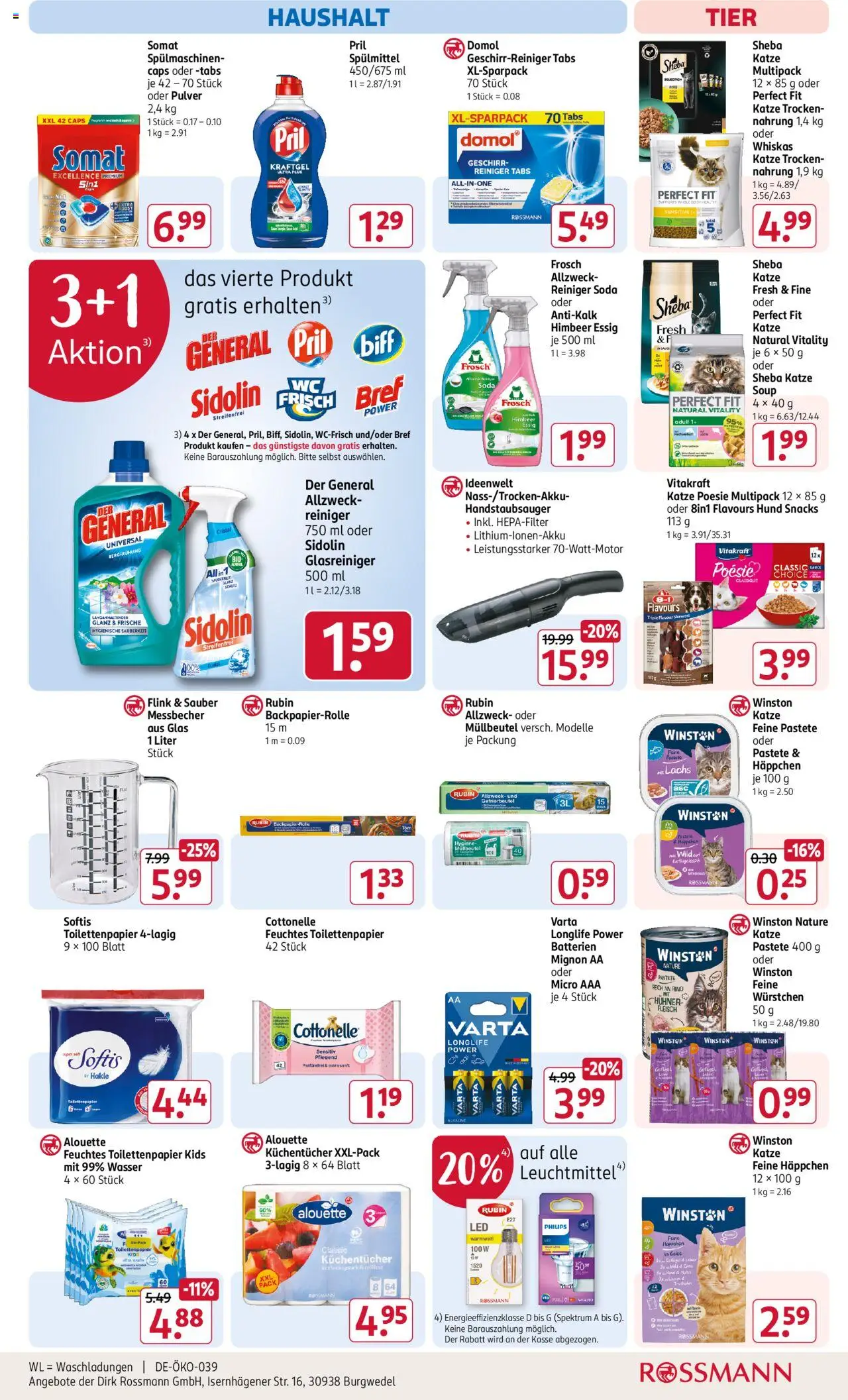 Rossmann Prospekt 	 – gültig ab 13.10.2025 | Seite: 17 | Produkte: Philips, Essig, Pril, Fleisch