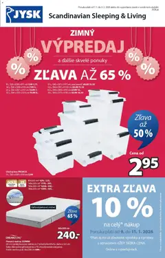 JYSK leták platný od 07.01.2026
